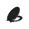 Kohler K4713-RL-7 French Curve Elongated Closed-Front Toilet Seat with Soft