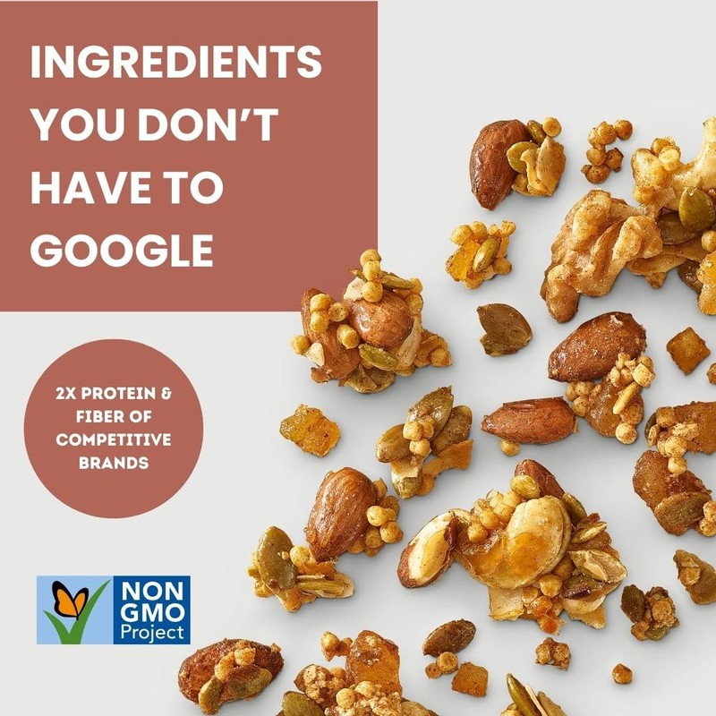 Purely Sprouted Apple Cinnamon Snack Mix: Vegan, Gluten-Free, and Non-GMO
