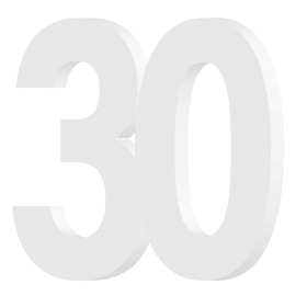 Birthday Number Sign 50th 40th 60th 70th 80th 90th 30th 21st Birthday Centerpieces Decorations (30)