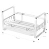 YOMYM Soporte para Esponja, Porta Esponja Fregadero Acero Inoxidable SUS304