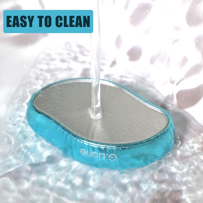 Liane Heels, Exfoliating Nano Glass, Foot File, Exfoliating - Crystal