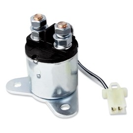 Starter Motor Solenoid with 2-Wire Plug Pigtail Compatible with Generac GP6500E GP7500E GP8000E, A-ipower SUA9000E SUA10000EC and Predator 7000 8750W 420cc All Power Gentron 10000W Generator