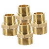 SUPVOX Garden Hose Coupler 4pcs Hose Adaptor 1/2 to 3/4