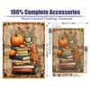 Amshem Fall Pumpkin Diamond Painting Kits,5D DIY Thanksgiving Diamond Art