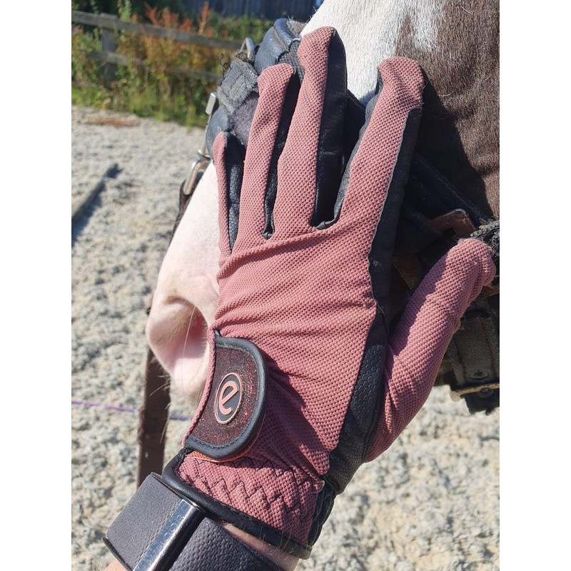 eGlove - eQUEST GripPro X-LITE Horse Riding Gloves - Lightweight,