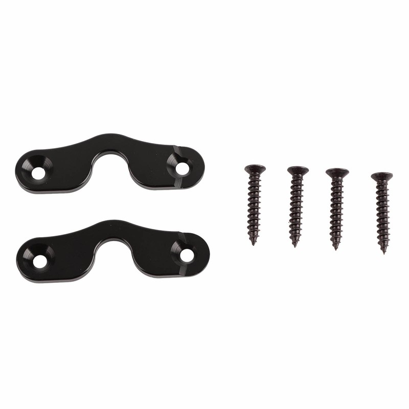[Genuine Product] Sun Visor Clip Repair Kit, Aluminum Alloy, Black