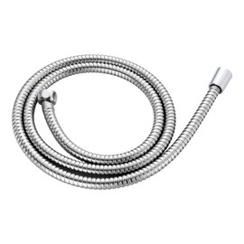 JOHO Shower Hose 1.5 m Stainless Steel Shower Hose with Standard Connection Chrome