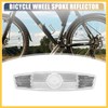 REPAIROCK Bike Reflectors Bicycle Warning Reflector for Bike Bicycle 4.49"x1.10"x0.39"