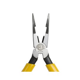 Jonard JIC-22148 Combo Crimper Long Nose Plier with Yellow Plastic Handle, 6-7/8" Length