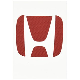 HASEPRO ( ハセ・プロ ) マジカルカーボン【リアエンブレム】( レッド ) ホンダ フィット / ハイブリッド CEH17R