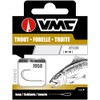 VMC Perfect Trout Tied Trout Hook 60 cm Leader Length,