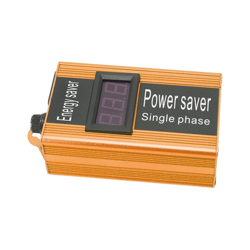 Power Saver Aluminium Alloy 100KW Voltage Value Display Electricity Energy