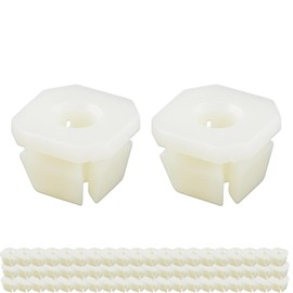 347347 60PCS Retainer Nut Fasteners, Headlamp Grille Clips