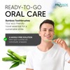 Pruvade 12 Pack Disposable Bamboo Toothbrushes with Toothpaste Built in