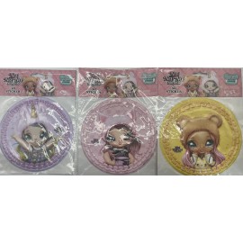 Na! Na! Na! Surprise 3D 3 Pack Of Stickers - Round 6.5” Brand New - Super Cute!