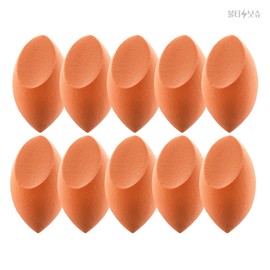 Espoir Water Drop Puff Foundation Adhesion Fix Sponge Puff (10 pieces) / 에스쁘아 물방울 퍼프 파운데이션 밀착 픽스 스펀지 퍼프 10개