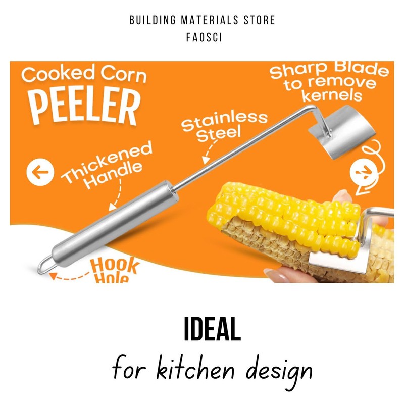 2Pcs New Corn Peeler Corn Planer for Cob Corn Kernel