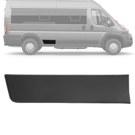 HECASA Rear Quarter Panel Trim Compatible with 2019-2022 Dodge Ram Promaster Trim Molding Cover Right Passenger Side