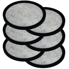Blendin Charcoal Water Filter Disc, Compatible with Mr. Coffee WFF, 113035-001-000, FWA-500 (6 Pack)