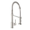 Kitchen Faucet, Commercial Kitchen Sink Faucets with Pull Down Sprayer,