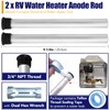 5Pack RV Water Heater Anode Rod & Flush Wand &