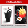 SUADEN French Fry Holder and Sauce Holder Set, Funny Useful