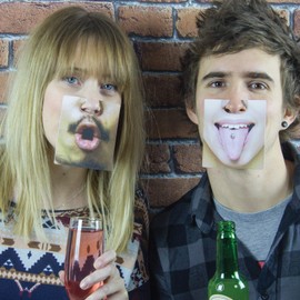 Paladone Wearable Face Coasters