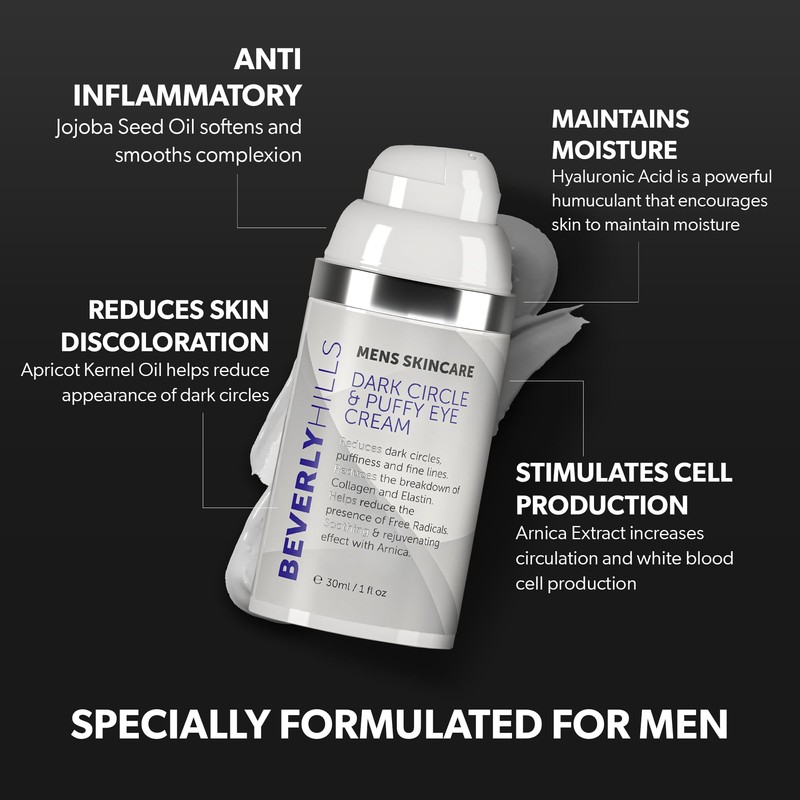 Beverly Hills Men's Dark Circle & Puffy Eye Treatment -