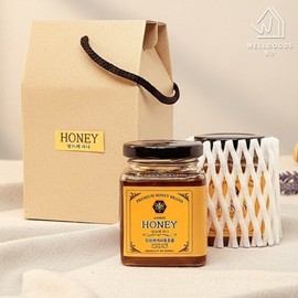Wellgood Luxury Local Honey Cinnamon Honey Single Item Gift Set (600g) / 웰굿명품 토종벌꿀 계피꿀 단품 선물세트(600g)