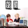 Bookend Bookstand, Book Stand, Non Slip Bookstand, Metal Tabletop, L-Shaped,