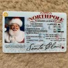 Santa's Lost Driving Licences,Christmas Eve Key Box Gift Xmas Tree