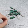 EMSea 30pcs Rubber Polishing Bits Cone Cylinder Shape Polishing Burrs