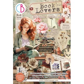 Ciao Bella Book Lovers Junk Journal & Ephemera Book - Scrapbooking/Paper Crafts