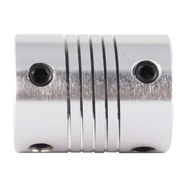 3DFREUNDE Flexible Coupler Waves 5 to 8 mm/Pack of 2 NEMA 17 Shaft MakerBot MK8 Anet A8 A6, Reprap, Mendel, Prusa i3 Shaft Coupler 3D Printer