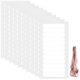 Tucnoeu Pack of 120 Extensions Glue Wigs Tape Invisible Tapes Glue Extensions Tape (White)