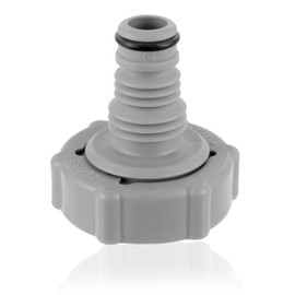 CDDCWZ P6H1419 Pool Drain Valve, Pool Drain Parts, Connector for Pool Drainage Pipe, Pool Drainage Adapter for draining Water(Gray)