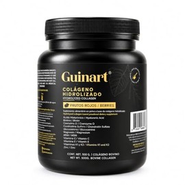 Colágeno Hidrolizado Bovino Premium 500g | 33 Porciones | Con Ácido Hialurónico, Biotina, Magnesio, Vitamina C, Coenzima Q10, Glucosamina, MSM y Zinc 