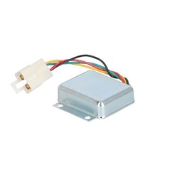 Voltage Regulator - 12 Volt - 4 Spade Plug fits John Deere 1020 1520 1530 2020 2030 2440 2630 2640 4000 4020 4455 4520 5020 300 300B 301 301A 302 400 401 401B 401C 450 AR77485 fits Prestolite 105-139
