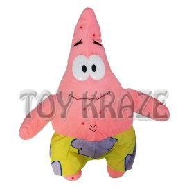Nickelodeon SPONGEBOB SQUAREPANTS PATRICK STAR PLUSH! LARGE PINK DOLL STUFFED TOY 18" NWT