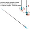 Professional Stainless Steel Telescopic IV Pole Height Adjustable IV Bag
