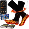 Heated Socks with App Control 5000mAh*2 Rechargeable Electric Heated Socks
