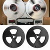 1 Pair 1/4 Inch NAB Hub Optical Shaft Adapter Aluminum