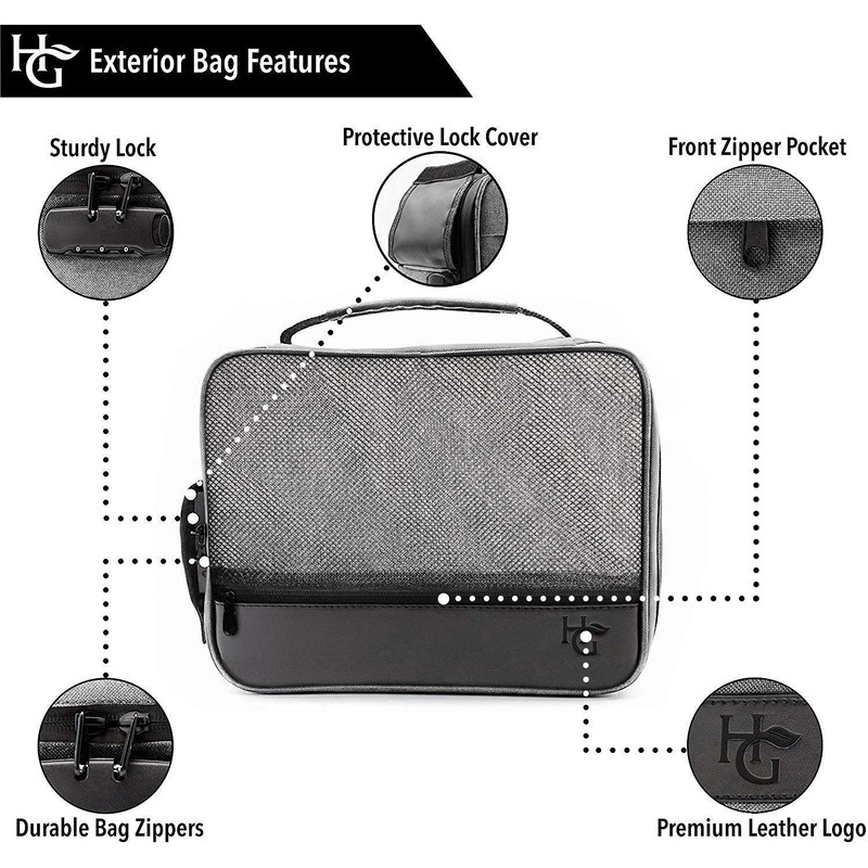 Herb Guard Extra Large Smell Proof Case with Combination Lock