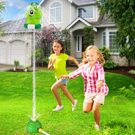 Water Sprinkler for Kids,Toddler Outdoor Toys,360° Roating Spray Water Play Game Dinosaur Water Rocket Toys,Activities Outside Play Backyard Yard Games for 3 4 5 6 7 8 Year Old Boys Girls Gifts