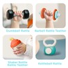 iPlay, iLearn Baby First Gym Rattle Set, Infant Dumbbell Weights