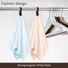 Guniata Pack of 2 Magnetic Towel Clips, Leather Towel Holder,