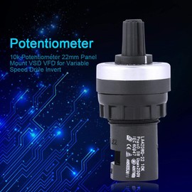 1PC 10k Potentiometer Panel Mount VSD VFD for Frequency Converter Invert 10k Ohm Potentiometer