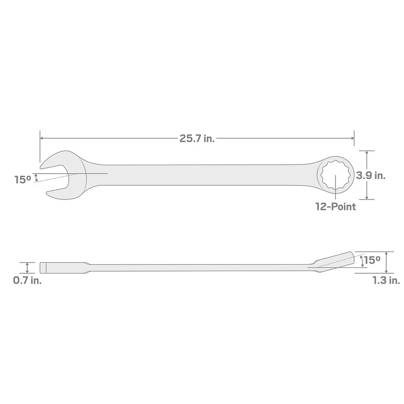 TEKTON 1-15/16 Inch Combination Wrench | WCB23049