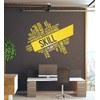 Vinyl Wall Decal Skills Coaching Success Training Education University Office