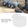 20Pcs Bird Food Bowl Plastic Parrot Water Feeding Cup Birdcage